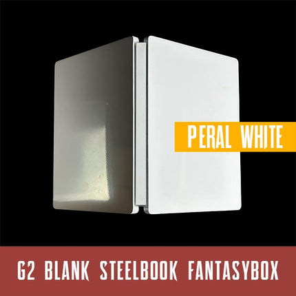 Blank Steelbook - Pearl White | Steelbook Outlet